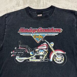Vintage Harley Davidson‎ New York Cafe T-Shirt Men's Large